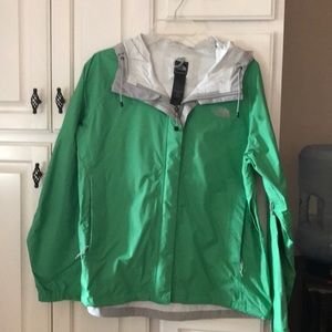 North Face raincoat